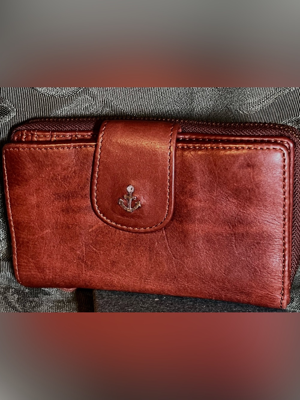NEW Harbour 2nd All Leather Bi-fold Zip Around Wallet